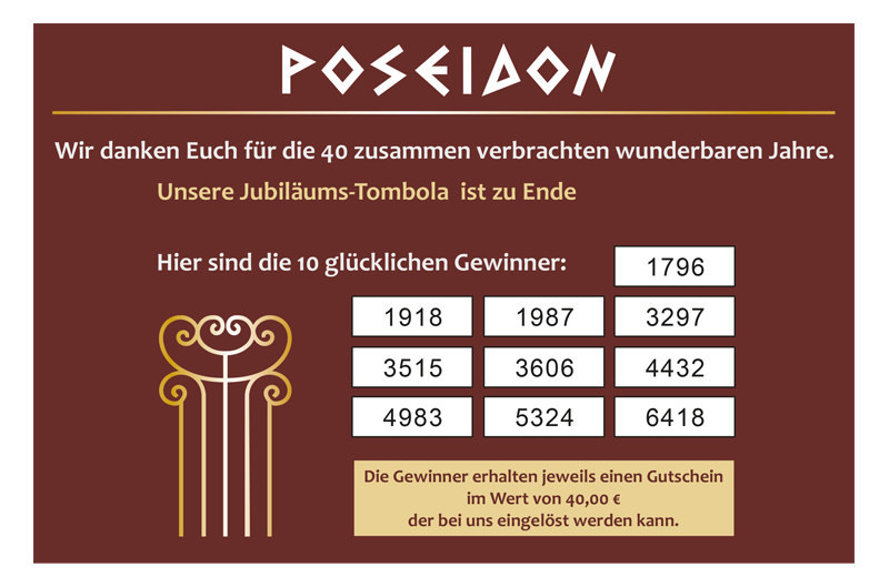 Logo Restaurant Poseidon Cuxhaven